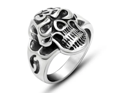 Wholesale Stainless Steel Female Skull Rings