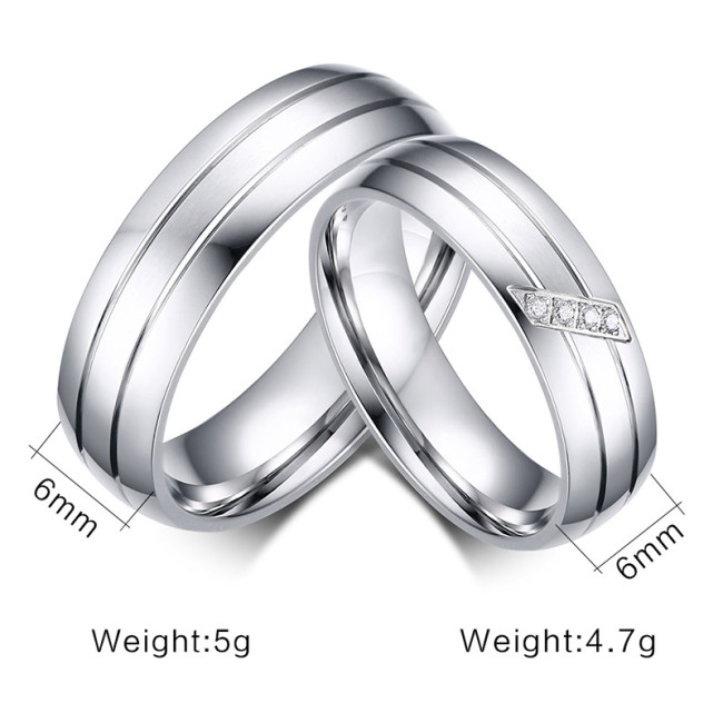 Wholesale Fashion Stainless Steel Wedding Rings for Men