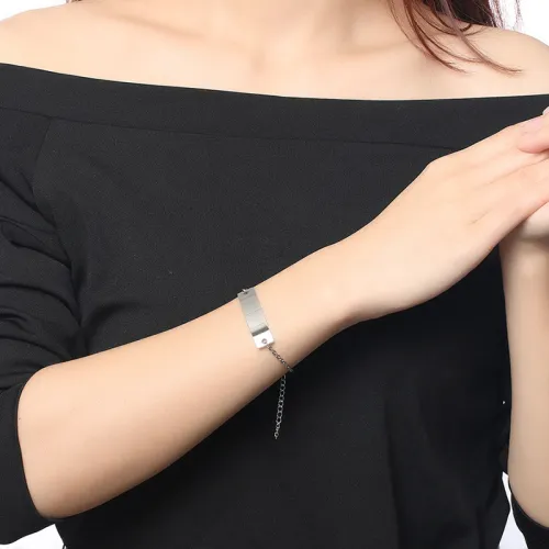Wholesale Stainless Steel Womens Blank Bracelets