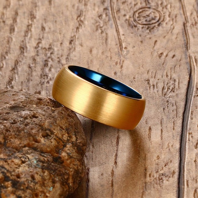Wholesale Two Tone Tungsten Carbide Ring