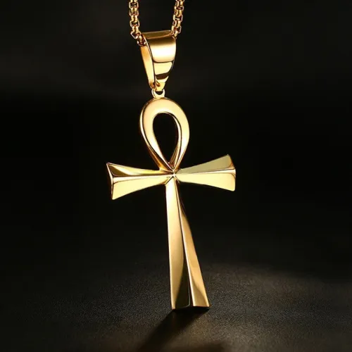 Wholesale Stainless Steel Classic Ankh Cross Pendant