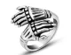 Wholesale Stainless Steel New Skull Hand Ring