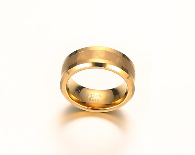 Wholesale Gold Tungsten Ring