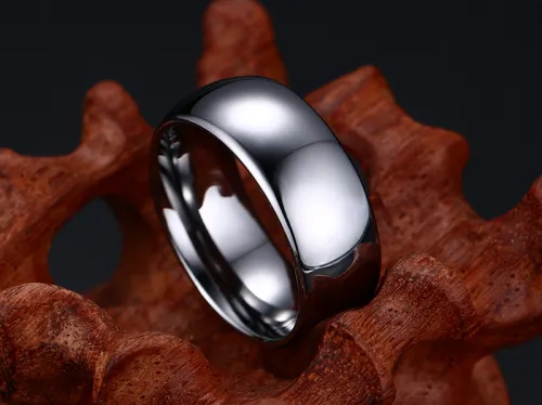Wholesale Dome Comfort fit Tungsten 8mm Wedding Band