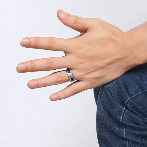 Wholesale Stainless Steel Dad Rings for Fathers Day