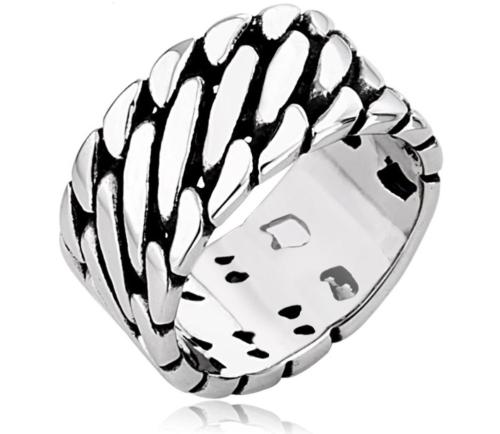 Wholesale Stainless Steel Bikers Chain Jewelry Ring