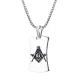 Wholesale Stainless Steel Masonic Pendant Necklace