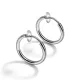 Wholesale Stainless Steel Elegant Men's Hoop Earrings
