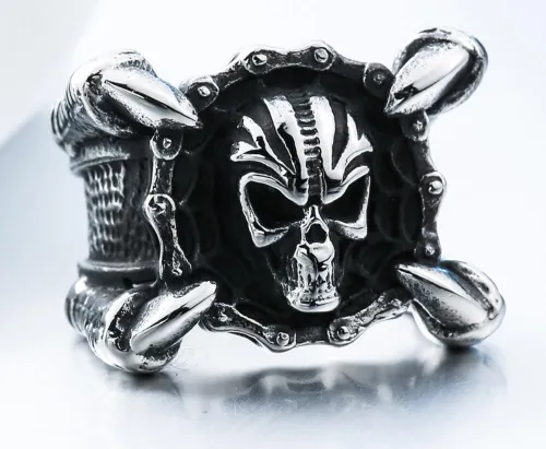 Wholesalse Stainless Steel Cool Skull Rings