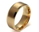 Wholesale Stainless Steel 8mm Gold Wedding Band