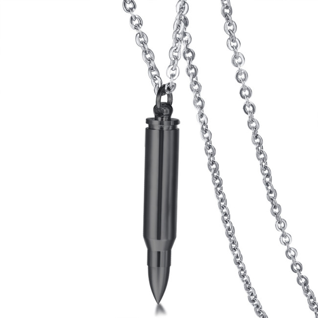 Wholesale Stainless Steel Bullet Ashes Pendant