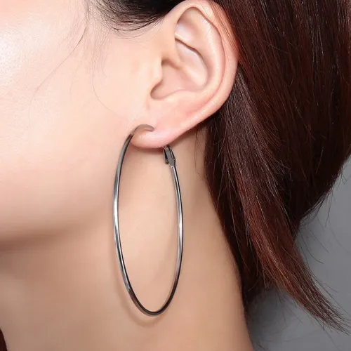 Wholesale Stainless Steel Hoop Earrings