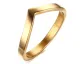 Wholesale Fashion Stainless Steel Stackable Mid Rings for Women