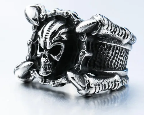 Wholesalse Stainless Steel Cool Skull Rings
