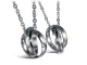 Wholesale Stainless Steel Real Love Couple Pendant