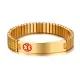 Wholesale Stainless Steel Medical Alert Id Bracelets Men Women Jewelry Gifts