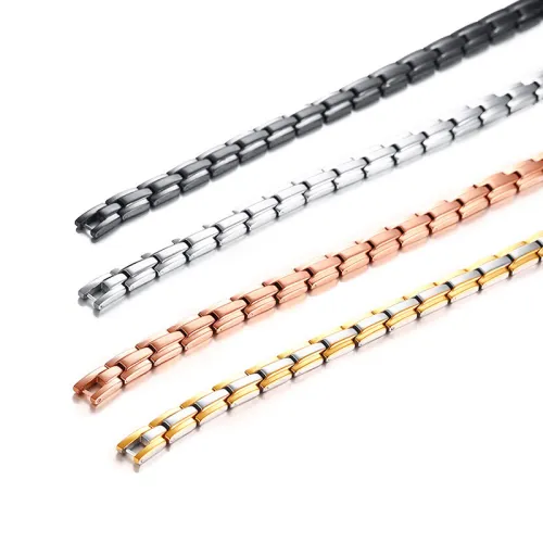 Wholesale Stainless Steel Magnetic Therapy Necklace