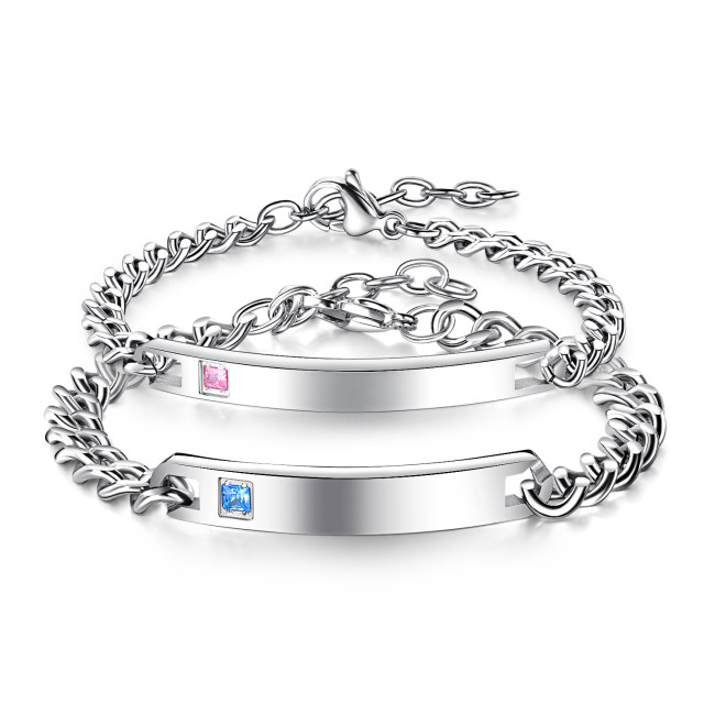 Wholesale Stainless Steel Personality Designer Jewelry Men Women Bracelet