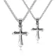 Wholesale Stainless Steel Jesus Charm Cross Chain Necklace
