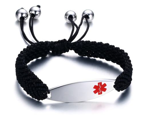 Wholesale Stainless Steel Medical  Woven Bracelet