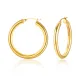 Wholesale Stainless Steel Simple Hoop Earrings for Ladies