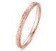 Wholesale 316 Stainless Steel Rings Dull Polish Rose Gold Ring Women Ring