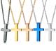 Wholesale Engravable Cross Pendants Stainless Steel Pendant Necklace