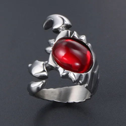 Wholesale Stainless Steel Mens Scorpion Shaped Ring