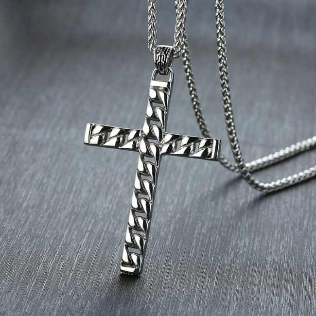Wholesale Stainless Steel Cross Pendant for Men