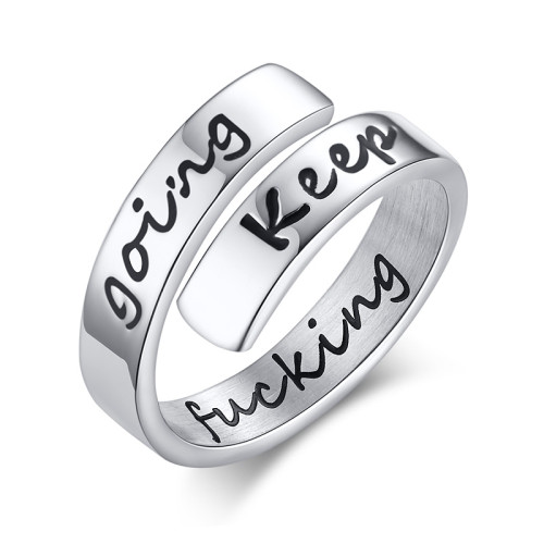 Wholesale Stainless Steel Inspirational Rings Gifts