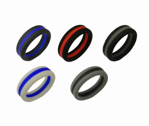 Wholesale Best Breathable Silicone Wedding Ring