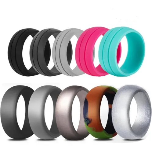 Wholesale Best Mens Rubber Wedding Ring