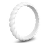 Wholesale Womens Braided Silicone Ring
