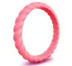 Wholesale Womens Braided Silicone Ring