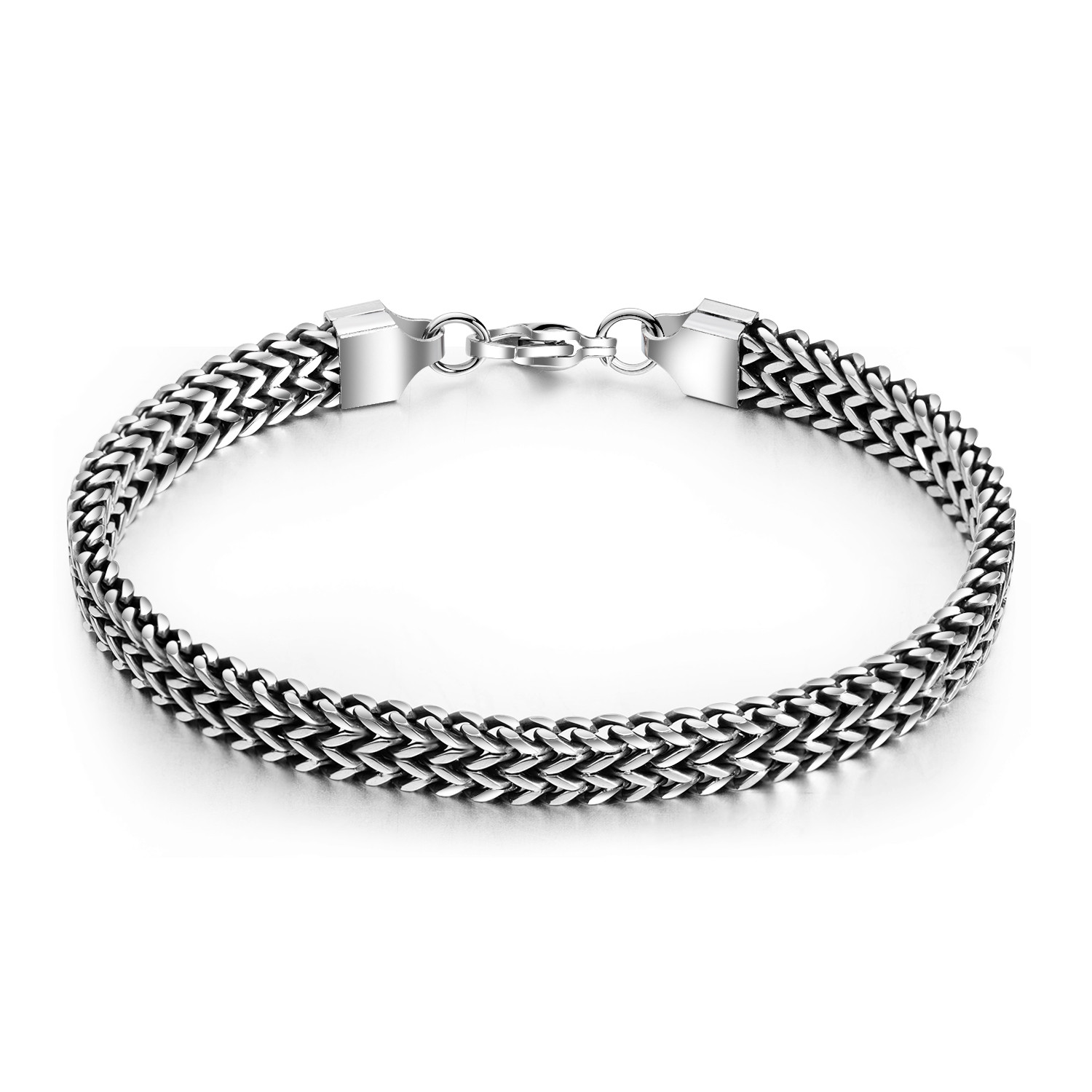 Wholesale Stainless Steel Chunky Silver Chain Bracelet Etsy | JC Love ...