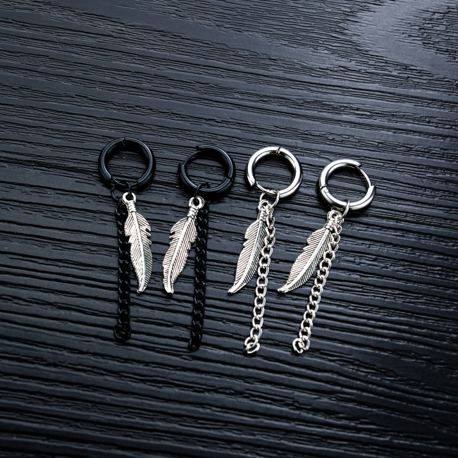 Wholesale Stainless Steel Mens Earring Fashion 2019