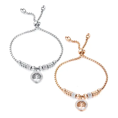 Wholesale Stainless Steel Tree of Life Bracelet Benefits
