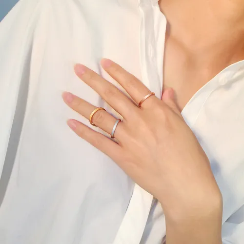 Wholesale Stainless Steel Blank Ring for Girl
