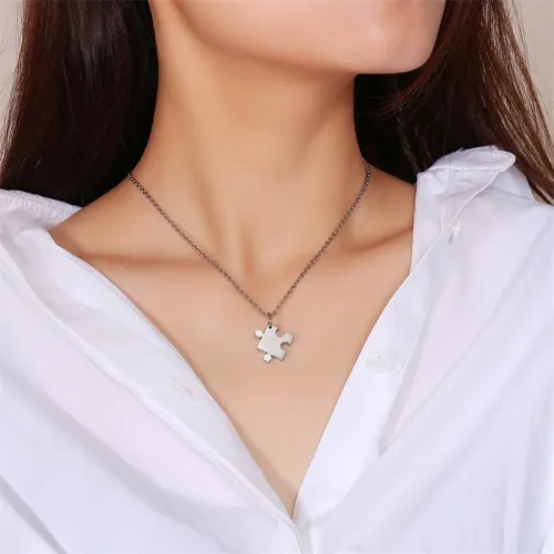 Wholesale Stainless Steel Matching Pendants for Couples