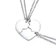 Wholesale Stainless Steel Puzzle Piece Necklace Best Friends