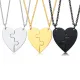 Wholesale Steel Puzzle Piece Jewelry Couples