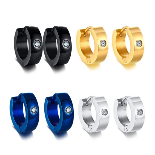 Wholesale Stainless Steel Huggie Earring Charms