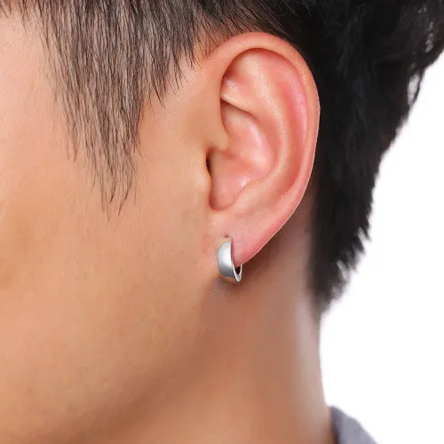 Wholesale Stainless Steel Small Hoop Earrings in Different Colors