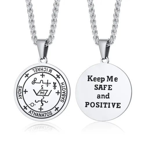Wholesale Stainless Steel Pendant Amulet Magical Lucky Symbols
