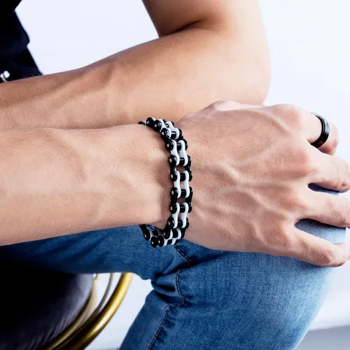 Wholesale Stainless Steel Bicycle Chain Llink Bracelet