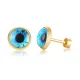 Wholesale Stainless Steel Womens Eyes Stud Earrings