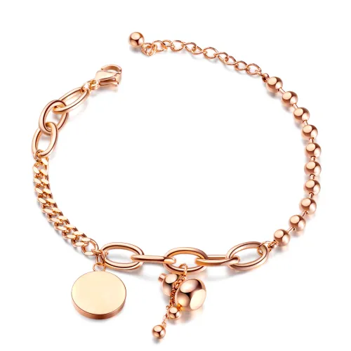 Wholesale Stainless Steel Women Bracelet with Cucurbit