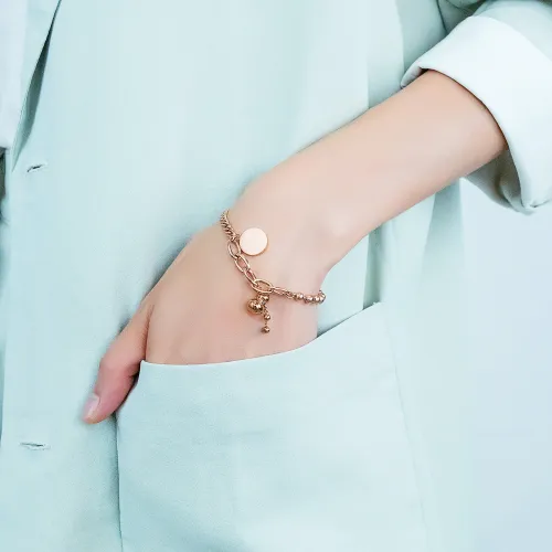 Wholesale Stainless Steel Women Bracelet with Cucurbit