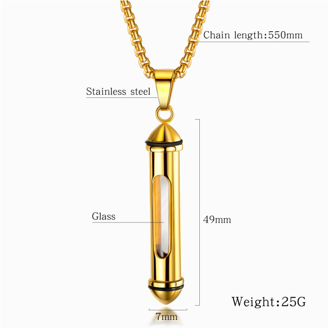 Wholesale Stainless Steel Memory Glass Cremation Jewelry Pendant