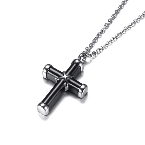 Wholesale Stainless Steel Cross Memorial Ashes Pendant